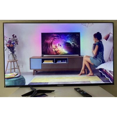 Samsung 34ʼʼ 4к-UHD Smart TV, T2 Wifi Bluetooth телевизор самсунг 34 дюйма