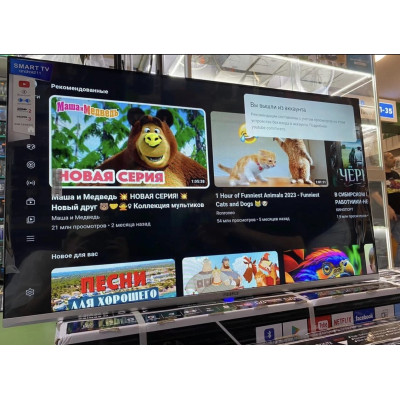 Samsung 50ʼʼ 4к-UHD Smart TV, T2 Wifi Bluetooth телевизор самсунг 50 дюйма